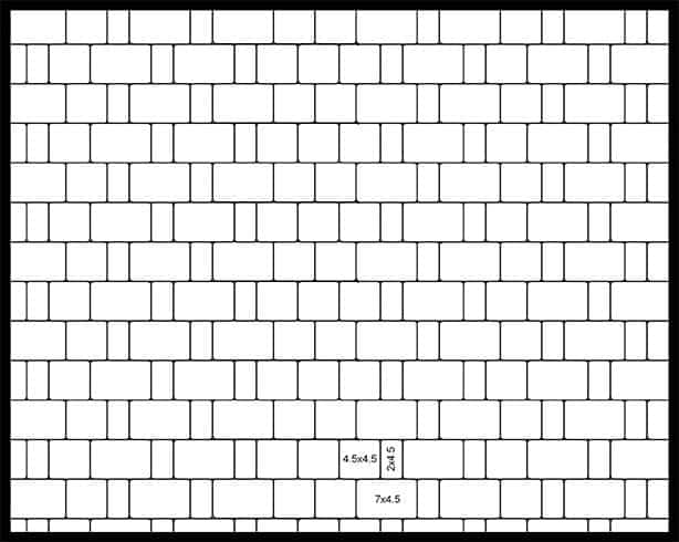 Cobble Running Bond Cobble Running Bond