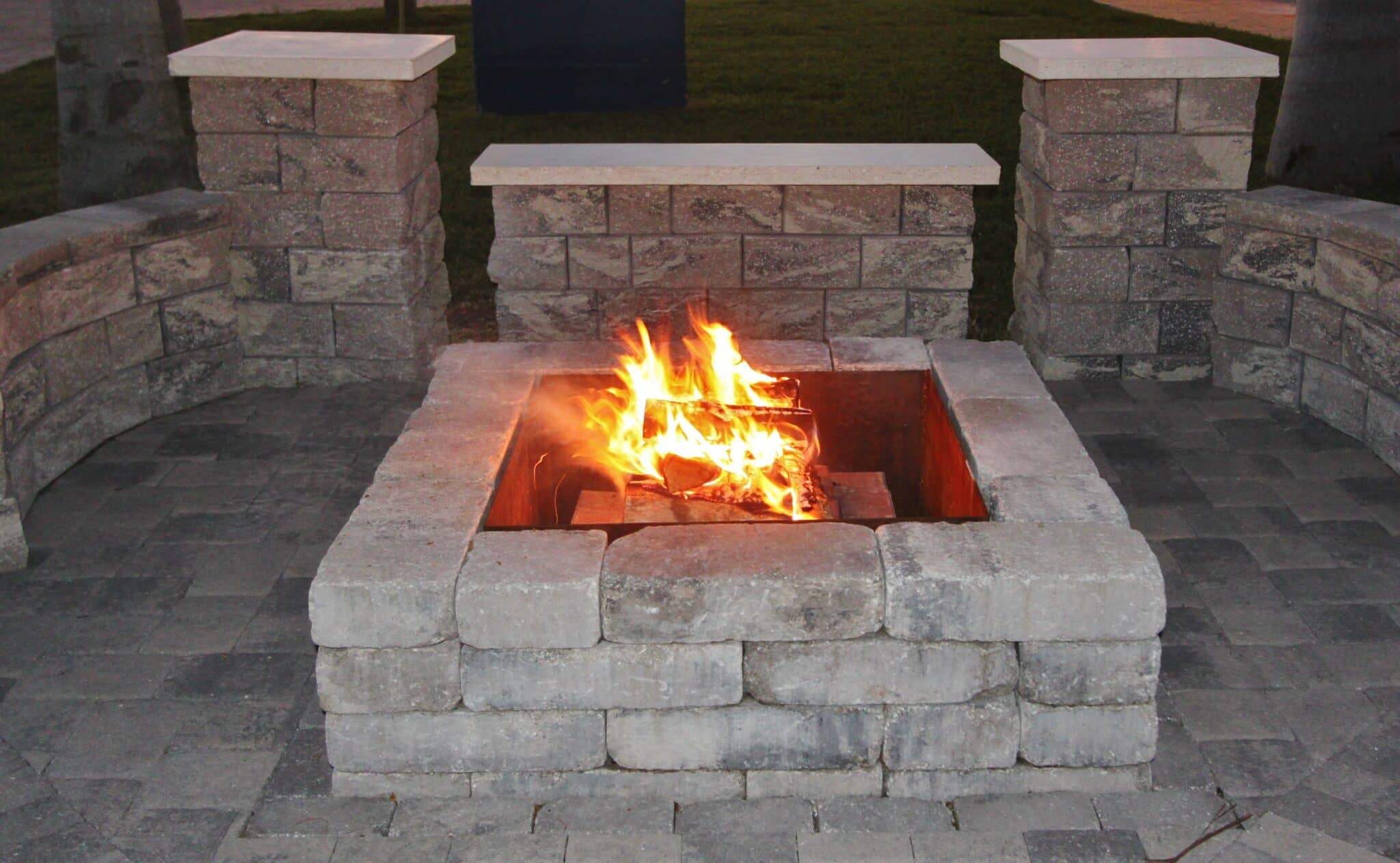 Square Firepit